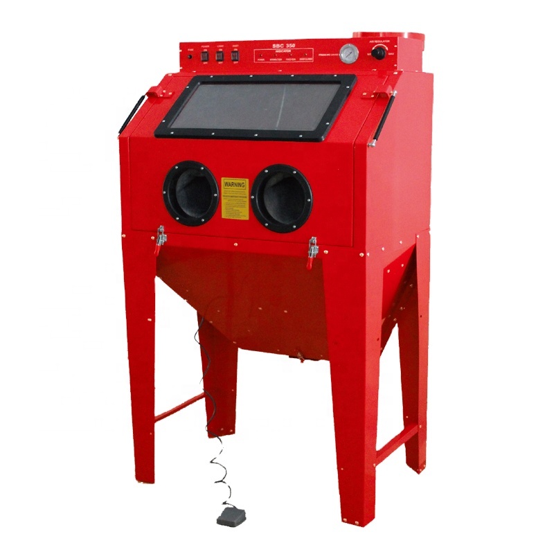 350L 샌드블라스팅 캐비닛 머신, 집진기 내장, 중고 - Sandblaster Cabinet 리뷰 및 가격